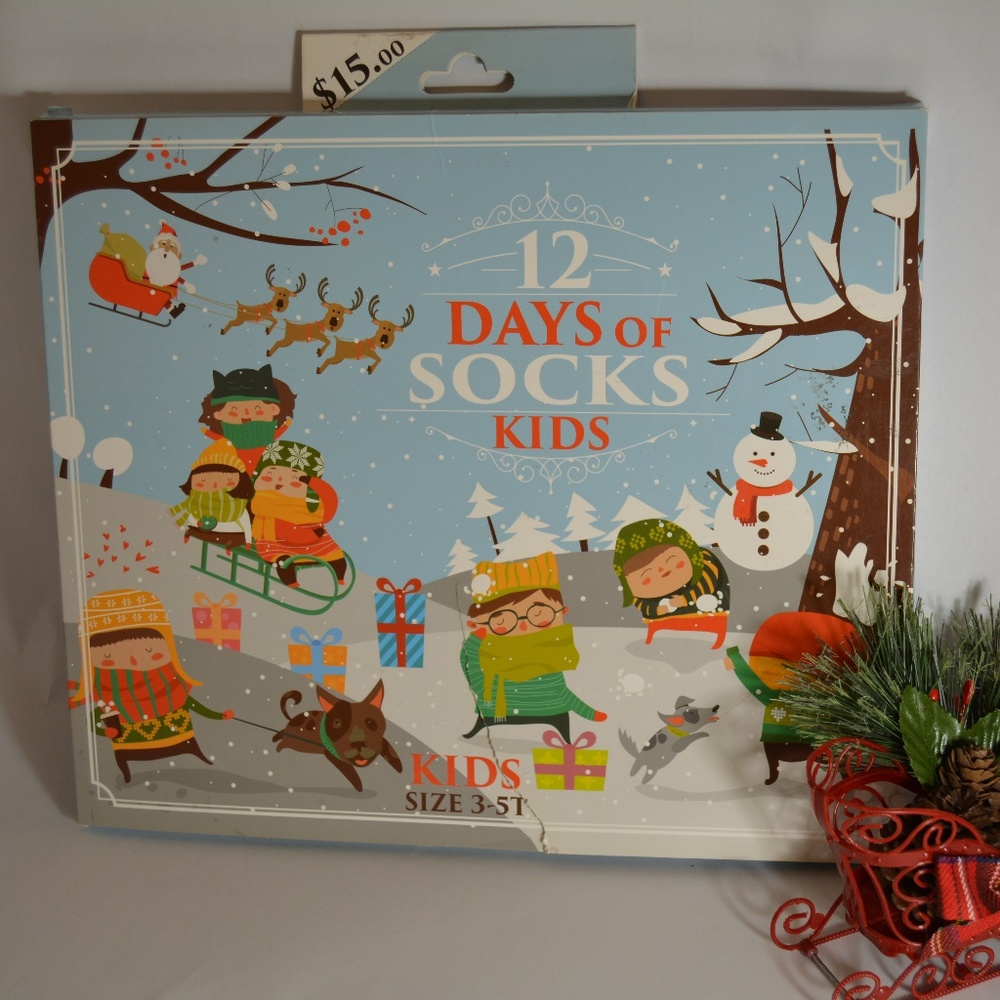 ☃❄Christmas 12 day Socks❄☃